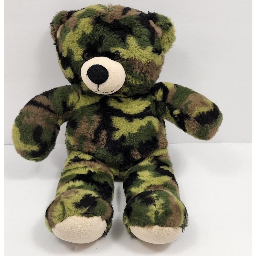 Build-A-Bear Workshop Bear in Camo Green (Build A Bear)